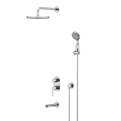 Смеситель Lemark Linara для ванны и душа, встраиваемый (LM0422C) фото в интернет-магазине Русалия