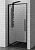 Распашная дверь для душа 90 SV-02B черная серия RGW фото в интернет-магазине Русалия