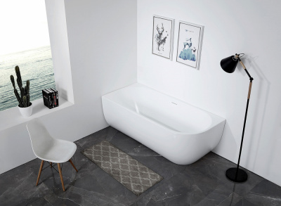 Акриловая ванна ABBER AB9315 L 170х75х60 см фото в интернет-магазине Русалия