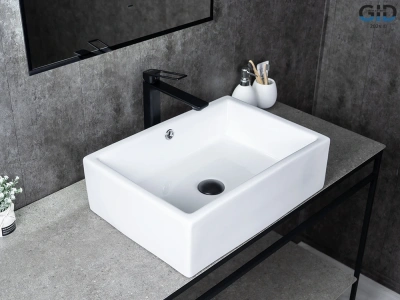 Раковина накладная Gid N9129 фото в интернет-магазине Русалия