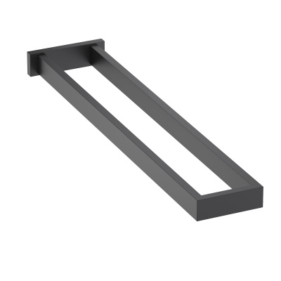 Полотенцедержатель двойной Timo Selene черный (14052/03) фото в интернет-магазине Русалия