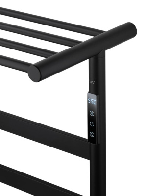 Полотенцесушитель электрический WONZON & WOGHAND ESSEN, Черный матовый (WW-A403-MB) фото в интернет-магазине Русалия