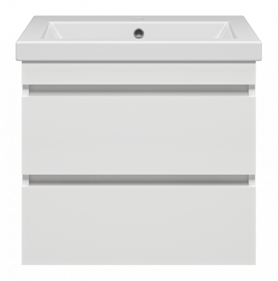 Тумба Енисей 60 подвесная с раковиной Cersanit Como 60 Misty фото в интернет-магазине Русалия