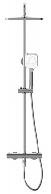 Душевая система с термостатом с изливом для ванны Vivo A64090 Cersanit фото в интернет-магазине Русалия