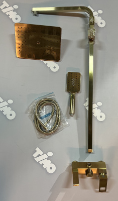 Душевая система Timo Briana (SX-7130/17) золото матовое фото в интернет-магазине Русалия