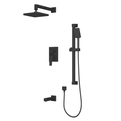 Встроенная душевая система RUSH Thira (TR3635-60Black) фото в интернет-магазине Русалия