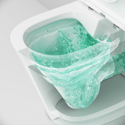 C8F8600SC Func унитаз-компакт безободковый с сиденьем микролифт Am.Pm фото в интернет-магазине Русалия