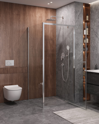 Душевой уголок CEZARES MOLVENO-A-1-100-C-Cr-IV фото в интернет-магазине Русалия