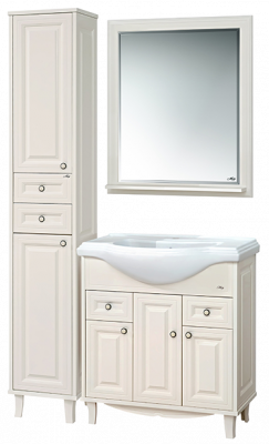 Тумба Шармель 80 с раковиной Kirovit Классик 80 Misty фото в интернет-магазине Русалия