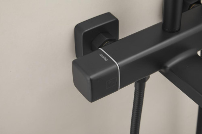 Душевая система HAIBA черный (HB24537-7) фото в интернет-магазине Русалия