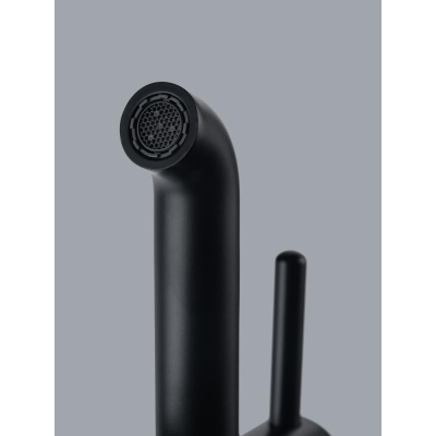 Смеситель для раковины FILARETE Roun FL5020BL, черный фото в интернет-магазине Русалия