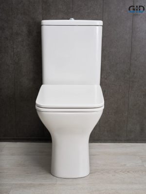 Унитаз напольный Gid Tn2125 62245Y белый 64.5x37x83 фото в интернет-магазине Русалия