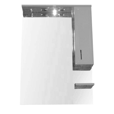 Loranto Коралл Зеркало 70 правостороннее, 700х1075х170 фото в интернет-магазине Русалия