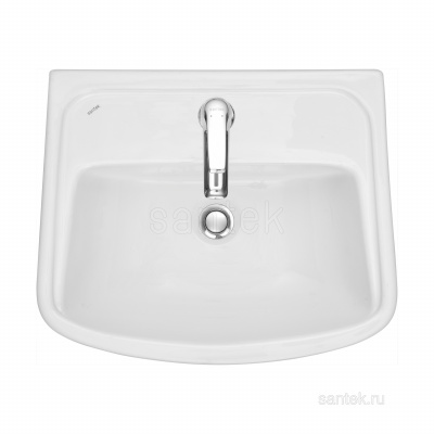 Раковина Santek Лонги 500х420 отверстие под смеситель 1WH501754 фото в интернет-магазине Русалия