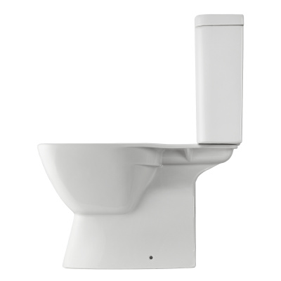 Унитаз - компакт безободковый с сиденьем микролифт slim Нео Rimless 1WH302418 Сантек фото в интернет-магазине Русалия