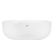 BOND S59-600 Раковина накладная овальная 60*40*15см белая фото в интернет-магазине Русалия