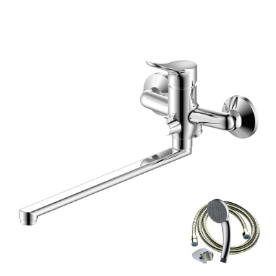 Смеситель OLIVE'S для ванны с длинным изливом ARRIBA (09221AR) фото в интернет-магазине Русалия