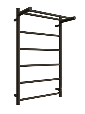 Полотенцесушитель ДВИН Fj neo 80/50 ЭлектрическийК диммер Чёрный матовый 4657763849467 фото в интернет-магазине Русалия