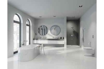 Унитаз подвесной безободковый 3957100H Essence Ceramic Grohe фото в интернет-магазине Русалия