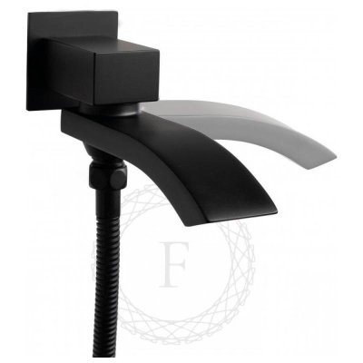 Душевая система встраиваемая FILARETE Waterfall FL1010BL, черный фото в интернет-магазине Русалия