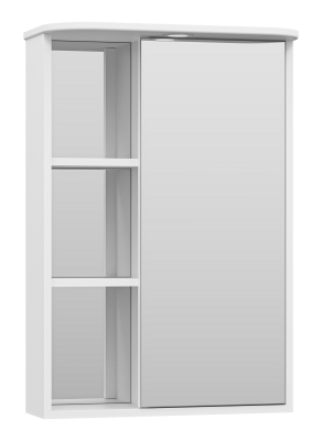 Зеркальный шкаф Венера 55 правый П-Внр04055-01СвП Misty фото в интернет-магазине Русалия