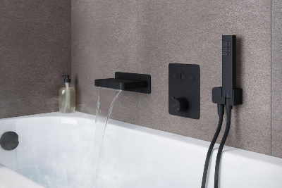 Излив настенный EXCELLENT Krotos AREX.8025BL (черный мат) фото в интернет-магазине Русалия