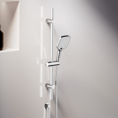 953530000 Gala встраиваемая душевая система душевым смесителем и штангой, хром Damixa фото в интернет-магазине Русалия