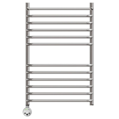 Полотенцесушитель электрический Point Нептун PN09158SPE П11 500x800 с полкой левый/правый, хром фото в интернет-магазине Русалия