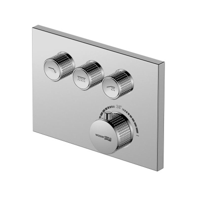 Dinkel 5858 Thermo Термостатический смеситель для ванны и душа Wasserkraft фото в интернет-магазине Русалия