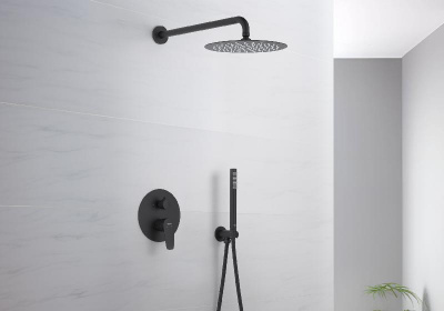 Set 3 в 1 душевой комплект AQUATEK, матовый черный AQ1172MB БЕТТА фото в интернет-магазине Русалия