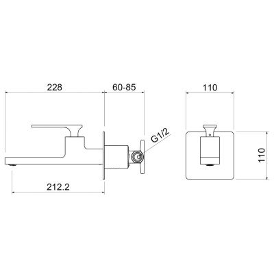 Смеситель для раковины Timo Torne (4372/17SM) фото в интернет-магазине Русалия