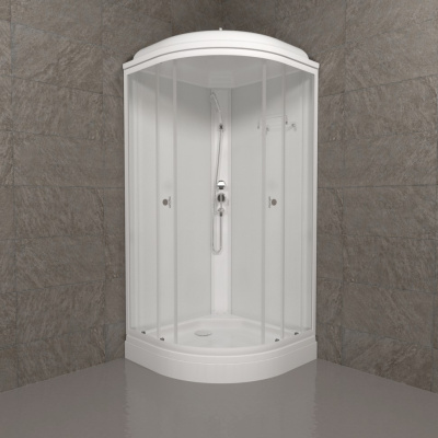 Душевая кабина Ультра 90*90 А (7 мест+сифон D90) Щ0000061843 Тритон фото в интернет-магазине Русалия