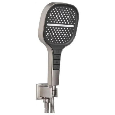 Душевая система встраиваемая (без излива) Hansberge H6070NK, никель фото в интернет-магазине Русалия