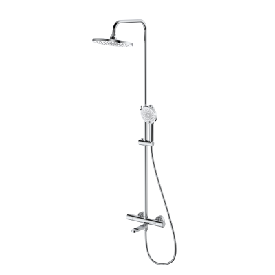 Тропическая душевая система RUSH термостатическая с изливом хром (ST4235-70) фото в интернет-магазине Русалия