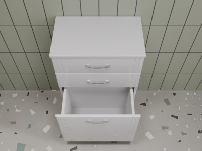 Комод ТН 500 (3 ящика) Эко Стандарт ЛС-00002330 Style Line фото в интернет-магазине Русалия