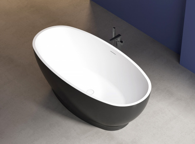 Акриловая ванна ABBER AB9207MB 165х80х60 см фото в интернет-магазине Русалия