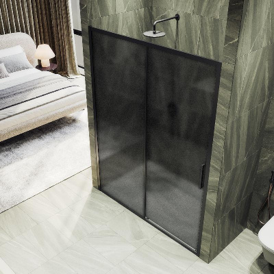 Душевая дверь, раздвижная,6 мм , Стекло Графит матовое,1950*1200 MGD-1288-6 MaybahGlass фото в интернет-магазине Русалия