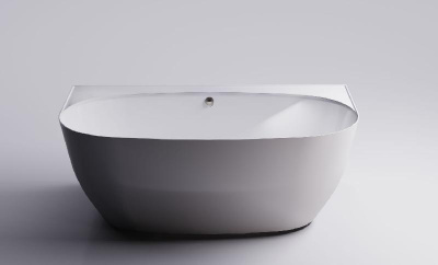 Ванна АТРИЯ пристеночная, литой мрамор 1700х850 01010013 Astra-Form фото в интернет-магазине Русалия