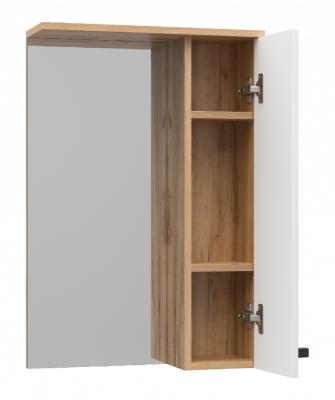 Зеркальный шкаф Крафт 50 правый П-Кра-02050-011П Misty фото в интернет-магазине Русалия