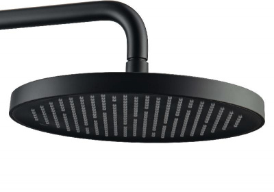 Верхний душ настенный 260мм AQUATEK, матовый черный AQ2080MB фото в интернет-магазине Русалия