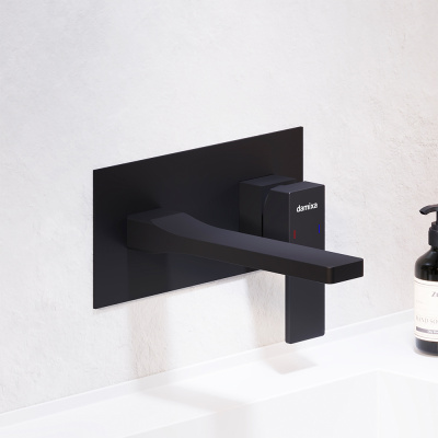 530260300 Gala встраиваемый смеситель для умывальника, чёрный Damixa фото в интернет-магазине Русалия