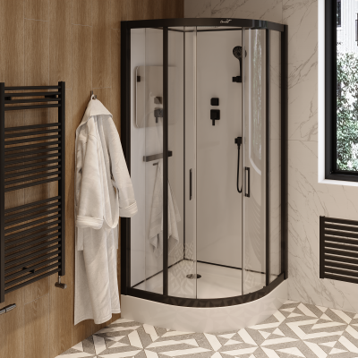 Кабина VIVA101B душевая Ceruttispa (100x100x215) фото в интернет-магазине Русалия