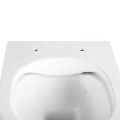 Унитаз подвесной Evo VT1-34S безободковый, цвет белый, ультратонкое soft-close сиденье Vincea фото в интернет-магазине Русалия