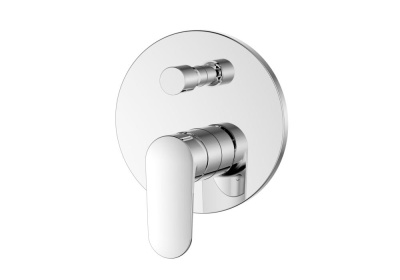 AQ1846CR НИКА смеситель для ванны (внешняя и скрытая часть) Aquatek фото в интернет-магазине Русалия