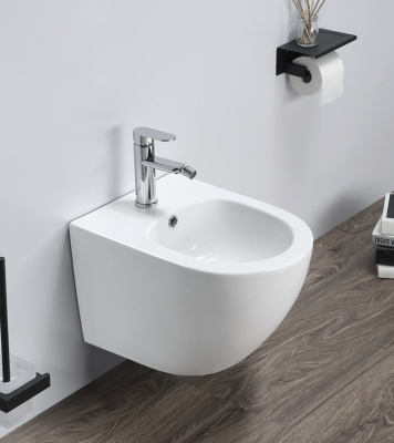 Подвесное биде Globo VB1-14S, цвет белый Vincea фото в интернет-магазине Русалия