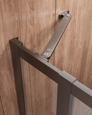 Душевой уголок CEZARES MOLVENO-AH-21-100+30-C-GM-IV фото в интернет-магазине Русалия