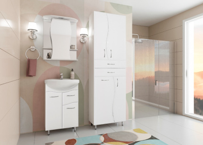 Пенал Волна 60 с корзиной Style Line фото в интернет-магазине Русалия