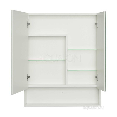 Зеркальный шкаф AQUATON Сканди 70 белый 1A252202SD010 фото в интернет-магазине Русалия