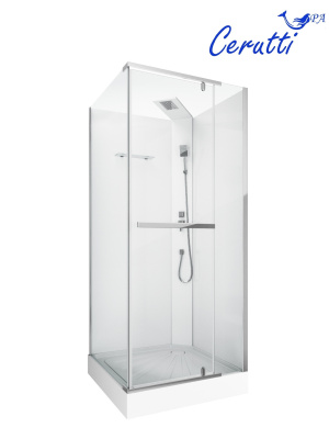 Кабина MiMi90T душевая Ceruttispa (90x90x215-225) фото в интернет-магазине Русалия