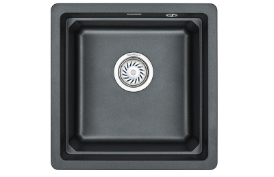 Кухонная мойка GRANULA Kitchen Space (4501U, ШВАРЦ) фото в интернет-магазине Русалия